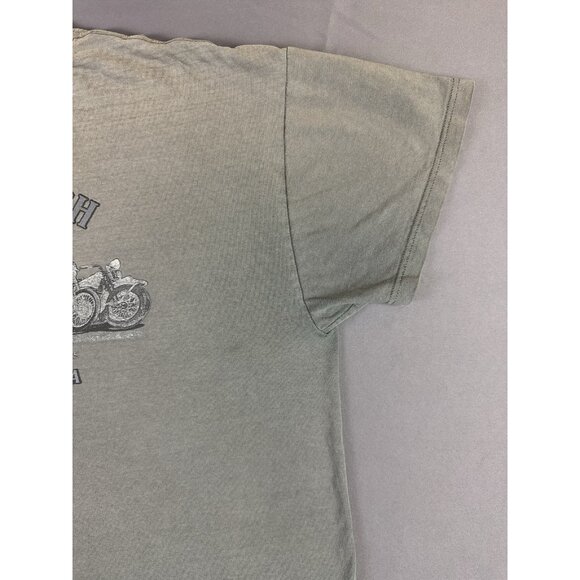 Rare Vintage Y2K Harley Davidson Thrashed Fade Cocoa Beach Florida 2XL Fit Shirt - Picture 13 of 16